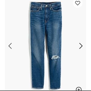 Madewell mom jeans